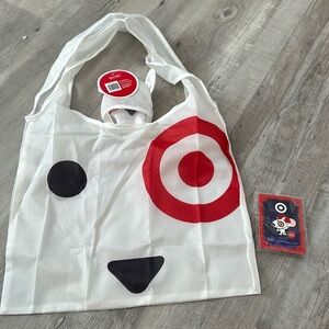 Target foldable bullseye tote bag and exclusive D23 collectable pin